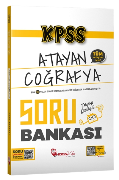 KPSS Coğrafya Atayan Soru Bankası Hoca Kafası Vivo Fotokopi Merkezi