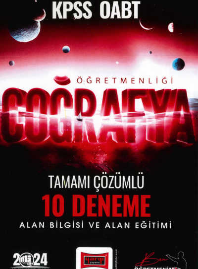 COĞRAFYA ÖĞRETMENLİĞİ TAMAMI ÇÖZÜMLÜ 10 DENEME ALAN BİLGİSİ-ALAN EĞİTİMİ Vivo Fotokopi Merkezi