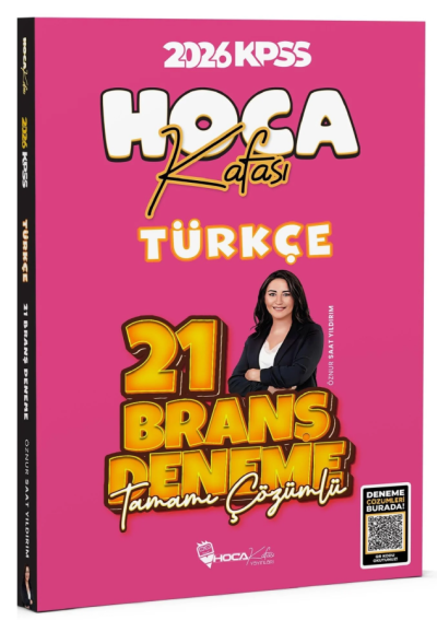 2026 KPSS Türkçe 21 Deneme Çözümlü Hoca Kafası Yayınları Vivo Fotokopi Merkezi