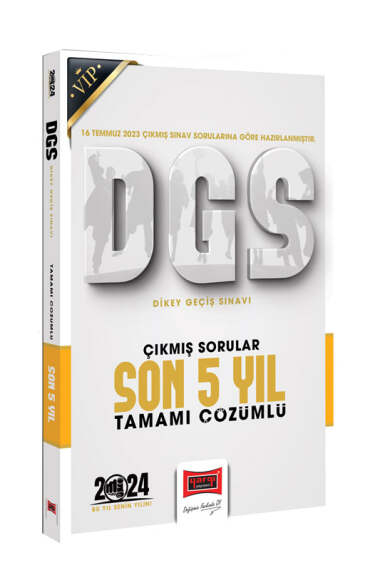 2024 DGS Çıkmış Sorular Tamamı Çözümlü Son 5 Yıl (16 Temmuz 2023 Sınavı Dahil) Vivo Fotokopi Merkezi