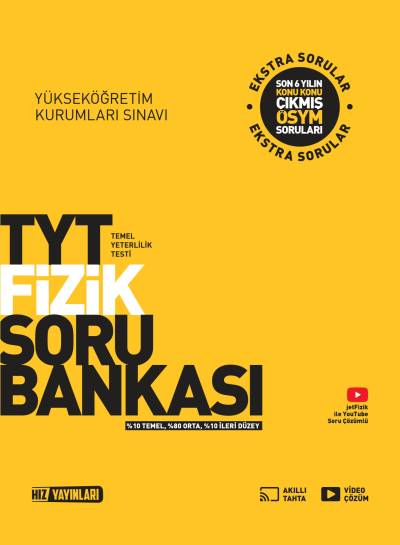 TYT Fizik Soru Bankası Hız Yayınları Vivo Fotokopi Merkezi