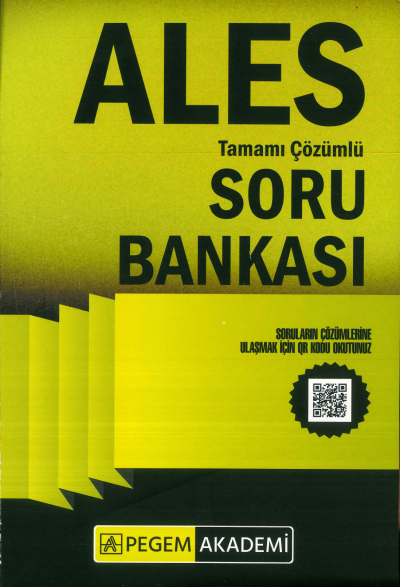 ALES TAMAMI ÇÖZÜMLÜ SORU BANKASI