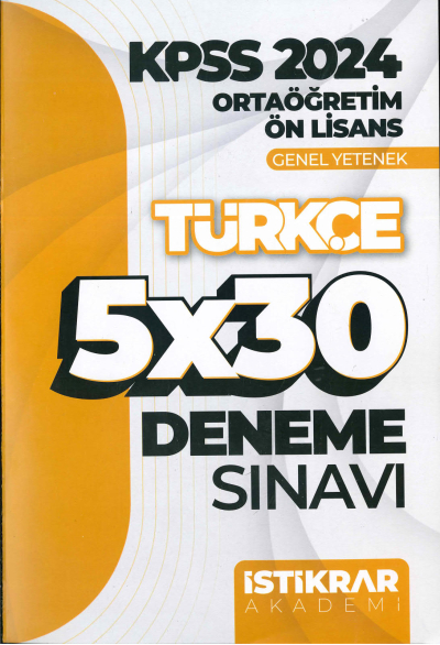TÜRKÇE 5*30 DENEME SINAVI Vivo Fotokopi Merkezi