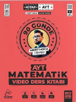 90 GÜNDE AYT MATEMATİK VİDEO DERS KİTABI 2025 MODEL MERT GÜVEN HOCA Vivo Fotokopi Merkezi
