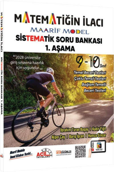 2028 TYT Matematiğin İlacı Maarif Model Sistematik Soru Bankası 1 Acil Yayınları Vivo Fotokopi Merkezi