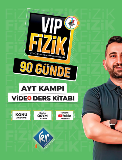 Vip Fizik 90 Günde AYT Kampı Video Ders Kitabı Vivo Fotokopi Merkezi