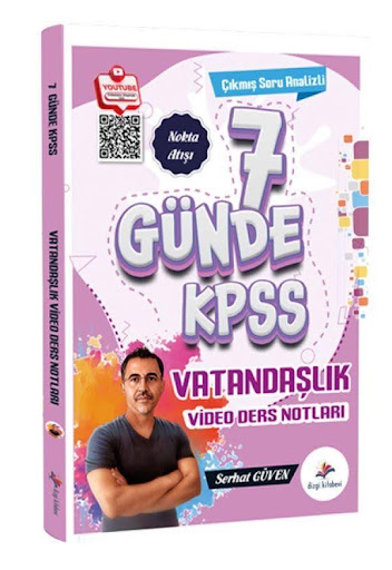 2026 KPSS 7 Günde Vatandaşlık Çıkmış Soru Analizli Video Ders Notları Dizgi Kitap Yayınları Vivo Fotokopi Merkezi