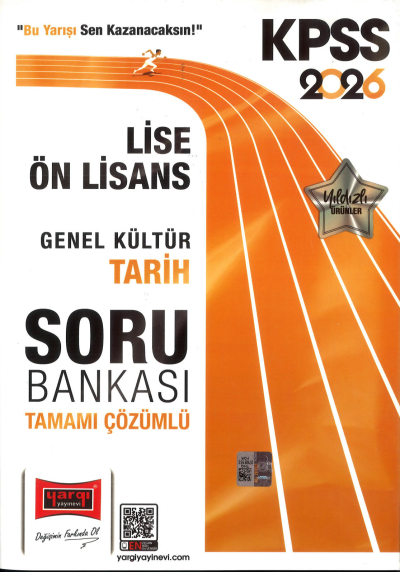 TARİH 2026 KPSS Lise Ön Lisans GK-GY Tüm Dersler Tamamı Çözümlü Modüler Soru Bankası Yargı Yayınları