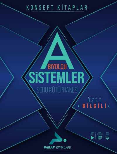 TYT Biyoloji Sistemler Kütüphanesi PRF Paraf Yayınları