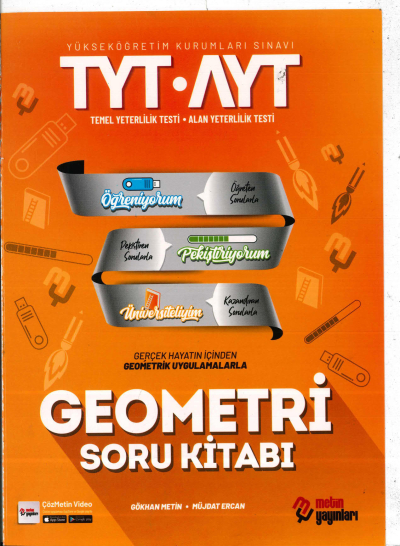 TYT AYT Geometri Soru Kitabı Metin Yayınları Vivo Fotokopi Merkezi