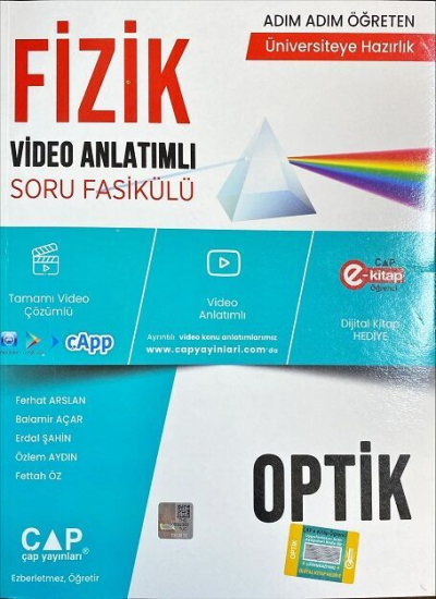 Fizik Optik Konu Anlatımlı Soru Bankası Vivo Fotokopi Merkezi