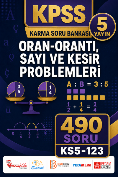 Oran-Orantı, Sayı ve Kesir Problemleri 5 Yayın 490 Soru Vivo Fotokopi Merkezi