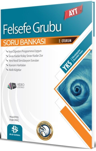 AYT Felsefe Grubu Soru Bankası Bilgi Sarmal Yayınları Vivo Fotokopi Merkezi