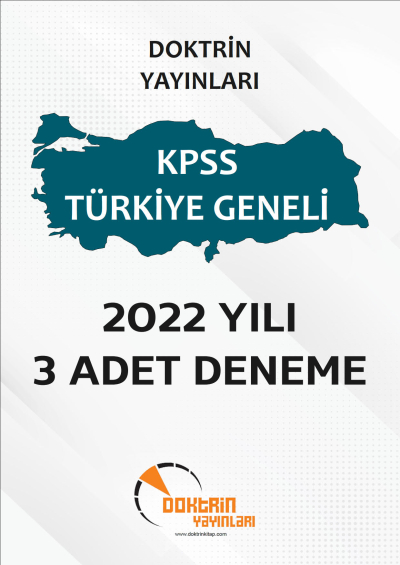 DOKTRİN 3 ADET DENEME Vivo Fotokopi Merkezi