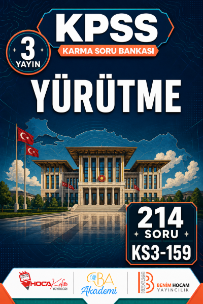 Yürütme 3 Yayın 214 Soru (Benim Hocam - CBA - Hoca Kafası Yayınları) Vivo Fotokopi Merkezi