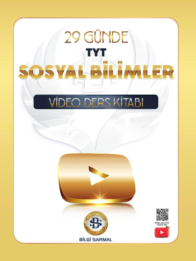 TYT Sosyal Bilimler 29 Günde Video Ders Kitabı Bilgi Sarmal Vivo Fotokopi Merkezi
