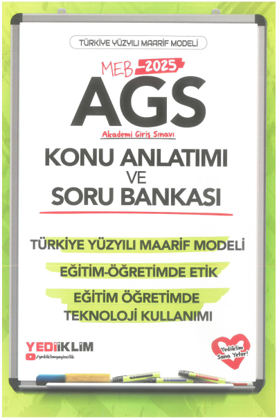 MEB-AGS Konu Anlatımı ve Soru Bankası Türkiye Yüzyılı Maarif Modeli Eğitim Öğretimde Etik Eğitim Öğretimde Teknoloji Kullanımı Yediiklim Yayınları Vivo Fotokopi Merkezi