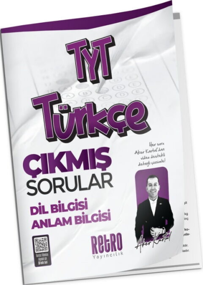 Aker Kartal TYT Türkçe Konu Konu Çıkmış Sorular Retro Yayıncılık Vivo Fotokopi Merkezi
