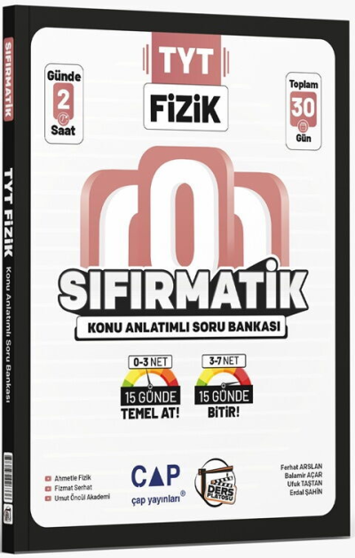 TYT Fizik Sıfırmatik Konu Anlatımlı Soru Bankası Ders Platosu Vivo Fotokopi Merkezi