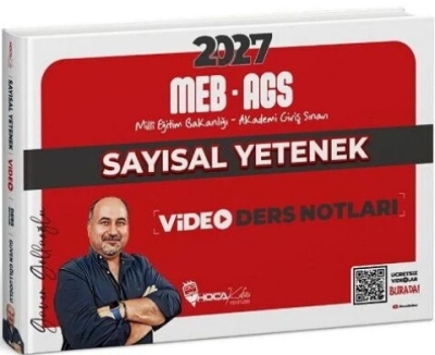 MEB-AGS Sayısal Yetenek Video Ders Notları - Güven Göllüoğlu Hoca Kafası Yayınları Vivo Fotokopi Merkezi