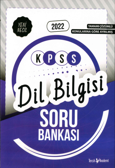 DİL BİLGİSİ SORU BANKASI TAMAMI ÇÖZÜMLÜ
