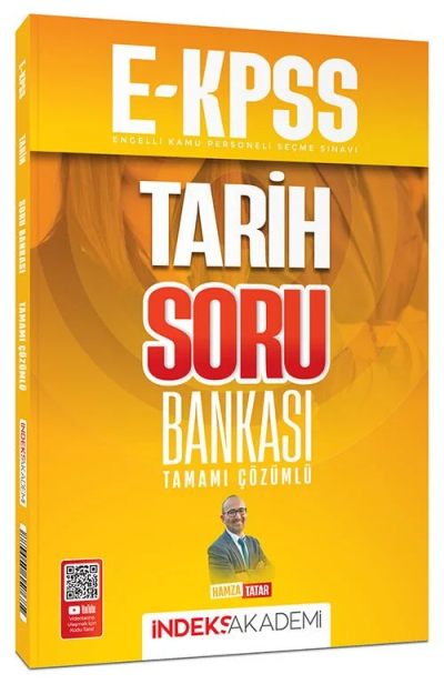 2026 EKPSS Tarih Soru Bankası Çözümlü - Hamza Tatar İndeks Akademi Yayıncılık Vivo Fotokopi Merkezi