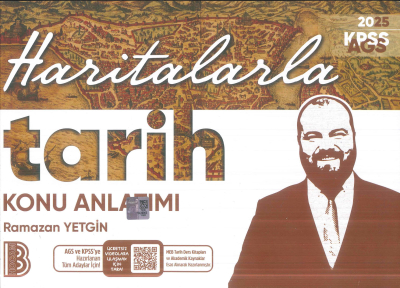 2025 KPSS AGS Haritalarla Tarih Konu Anlatımlı Vivo Fotokopi Merkezi