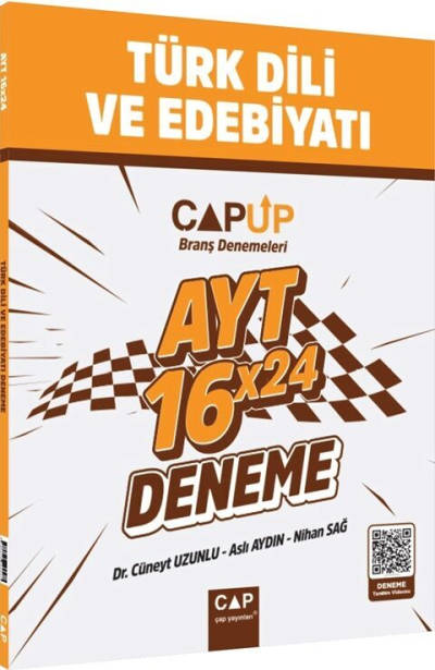 AYT Türk Dili ve Edebiyatı 16 X 24 Up Deneme Çap Yayınları Vivo Fotokopi Merkezi