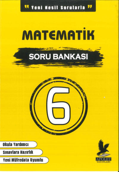 6.SINIF MATEMATİK SORU BANKASI Apolet Yayınları Vivo Fotokopi Merkezi