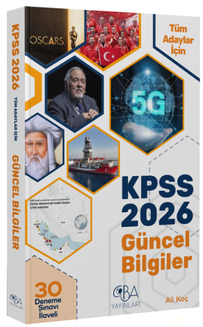 2026 KPSS Güncel Bilgiler Konu Anlatımı (30 Deneme İlaveli) CBA Yayınları Vivo Fotokopi Merkezi