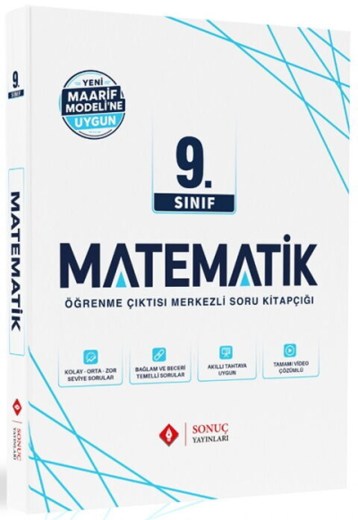 9. Sınıf Matematik Maarif Modele Uygun Modüller Set Sonuç Yayınları Vivo Fotokopi Merkezi