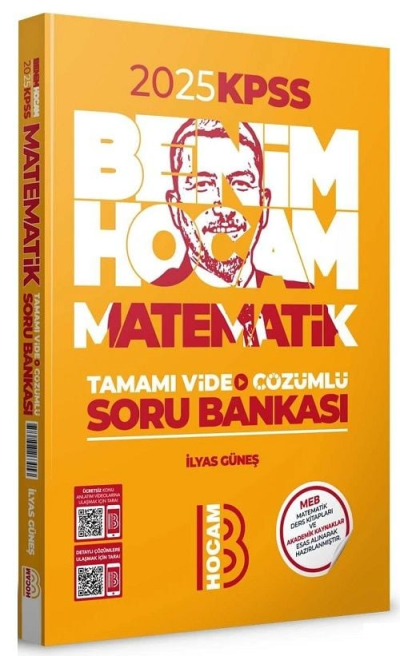 Benim Hocam Yayınları 2025 KPSS Matematik Tamamı Video Çözümlü Soru Bankası Vivo Fotokopi Merkezi