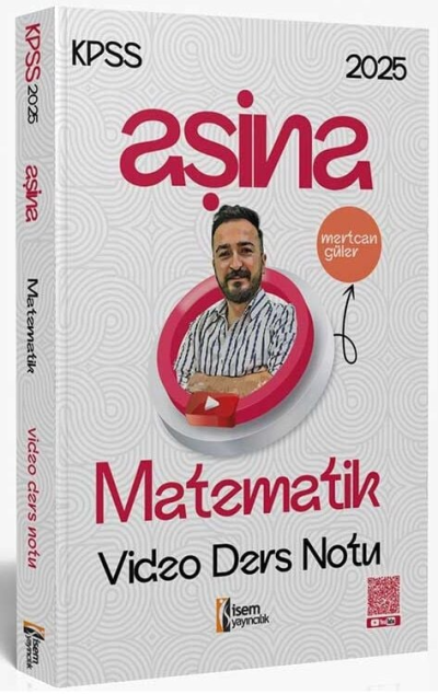 2025 KPSS Matematik Aşina Video Ders Notu İsem Yayınları