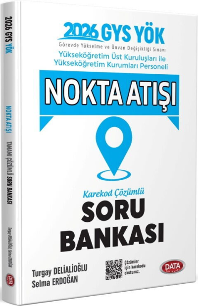 2026 YÖK GYS Nokta Atışı Soru Bankası Data Yayınları Vivo Fotokopi Merkezi