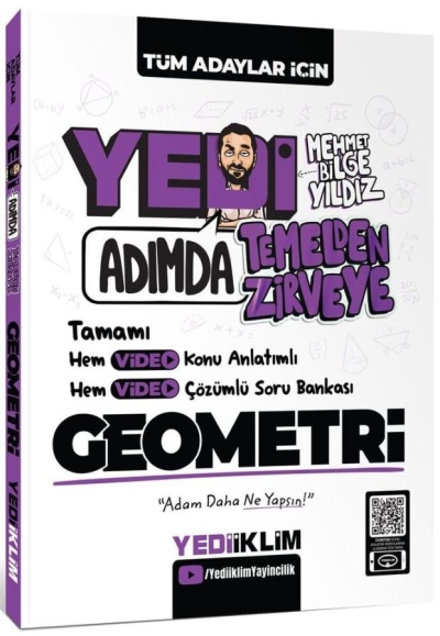 YEDİ ADIMDA TEMELDEN ZİRVEYE GEOMETRİ YEDİİKLİM YAYINLARI Vivo Fotokopi Merkezi