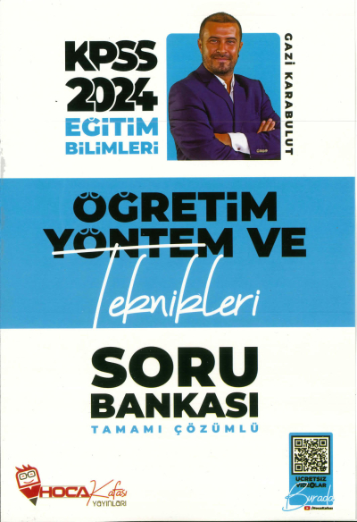 ÖĞRETİM YÖNTEM VE TEKNİKLERİ TAMAMI ÇÖZÜMLÜ SORU BANKASI HOCA KAFASI Vivo Fotokopi Merkezi