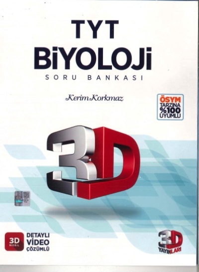 3D TYT BİYOLOJİ SORU BANKASI Vivo Fotokopi Merkezi