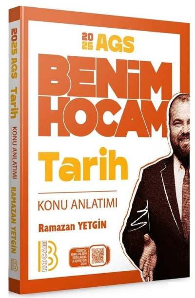 2025 MEB-AGS Tarih Konu Anlatımı Ramazan Yetgin Benim Hocam Yayınları Vivo Fotokopi Merkezi
