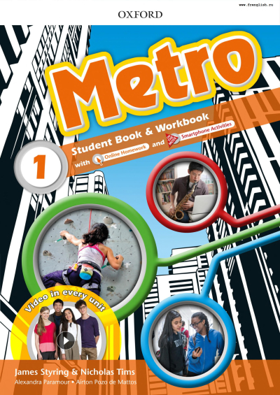 Metro 1 Student Book WoorkBook Vivo Fotokopi Merkezi