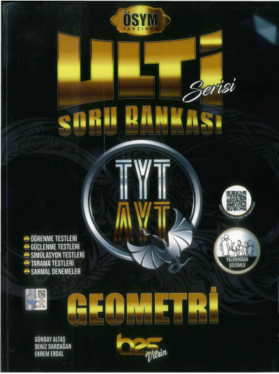 Ulti Serisi TYT AYT Geometri Soru Bankası Vivo Fotokopi Merkezi