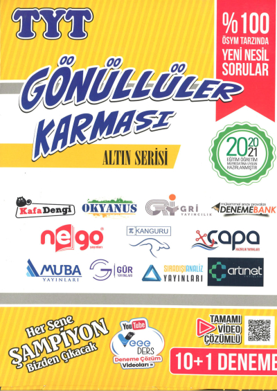 TYT Deneme Altın Serisi 10+1 Vivo Fotokopi Merkezi