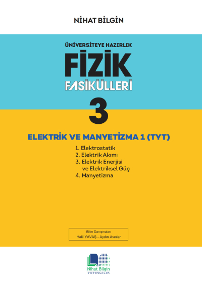 Nihat Bilgin TYT Fizik Fasikülleri 3 Vivo Fotokopi Merkezi