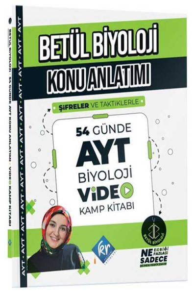Betül Biyoloji Konu Anlatımı 54 Günde AYT Biyoloji Video Kamp Kitabı Vivo Fotokopi Merkezi