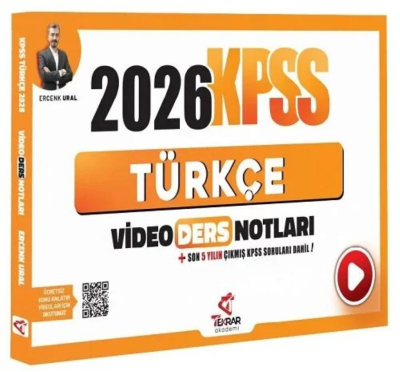 2026 KPSS Türkçe Video Ders Notları Tekrar Akademi Vivo Fotokopi Merkezi