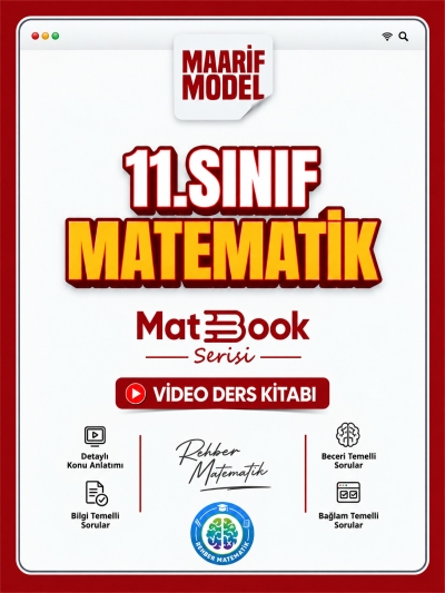 11. Sınıf Matematik Matbook Maarif Model Video Ders Kitabı Rehber Matematik Vivo Fotokopi Merkezi
