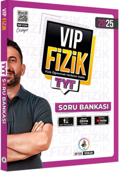 2025 TYT Fizik Soru Bankası Vip Fizik Yayınları Vivo Fotokopi Merkezi