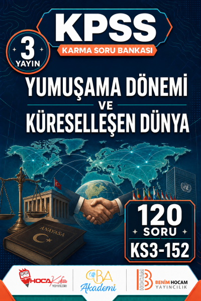 Yumuşama Dönemi ve Küreselleşen Dünya 3 Yayın 120 Soru (Benim Hocam - CBA - Hoca Kafası Yayınları) Vivo Fotokopi Merkezi