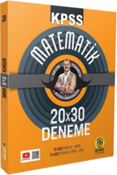 2026 KPSS Matematik 20 x 30 Deneme Bıyıklı Matematik Vivo Fotokopi Merkezi