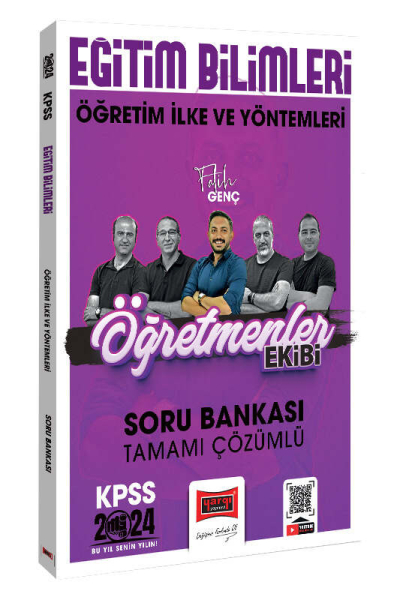 2024 KPSS Eğitim Bilimleri Öğretmenler Ekibi Öğretim İlke ve Yöntemleri Tamamı Çözümlü Soru Bankası Vivo Fotokopi Merkezi