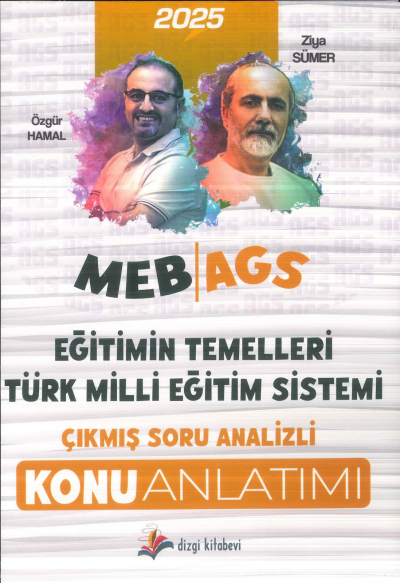 2025 MEB AGS Eğitimin Temelleri ve Türk Milli Eğitim Sistemi Çıkmış Soru Analizli Konu Anlatımı Dizgi Kitap Vivo Fotokopi Merkezi